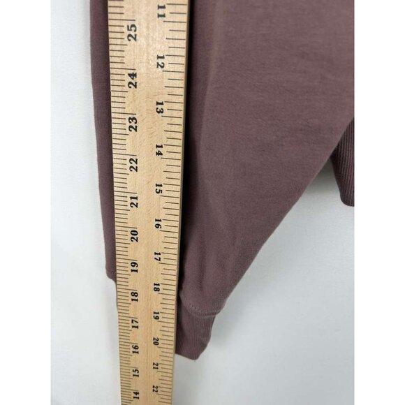 Athleta Women's XS Sweatshirt Mauve 1/4 Zip Fleece Pullover With Pockets - Picture 6 of 11